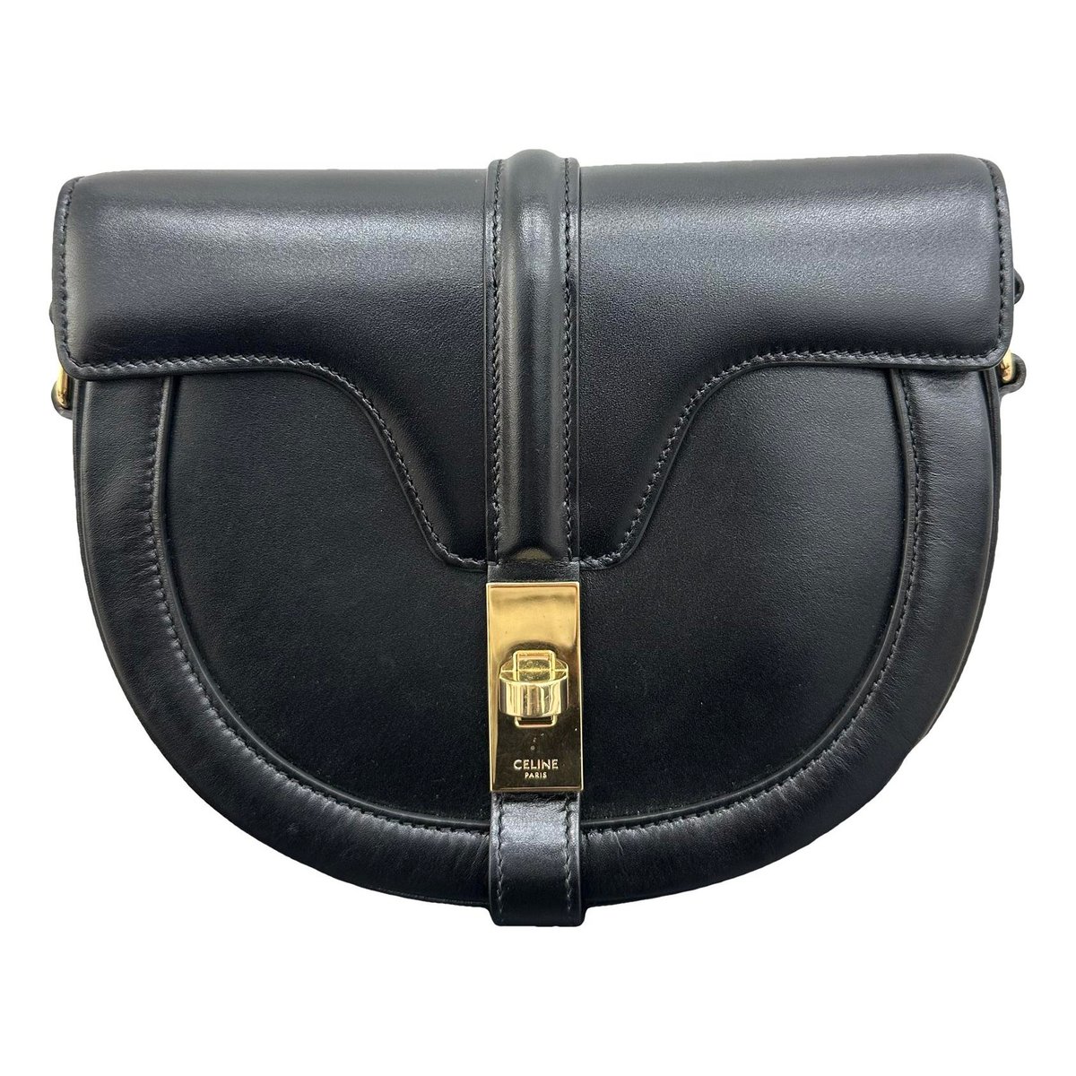 SAC 16 BESACE leather handbag