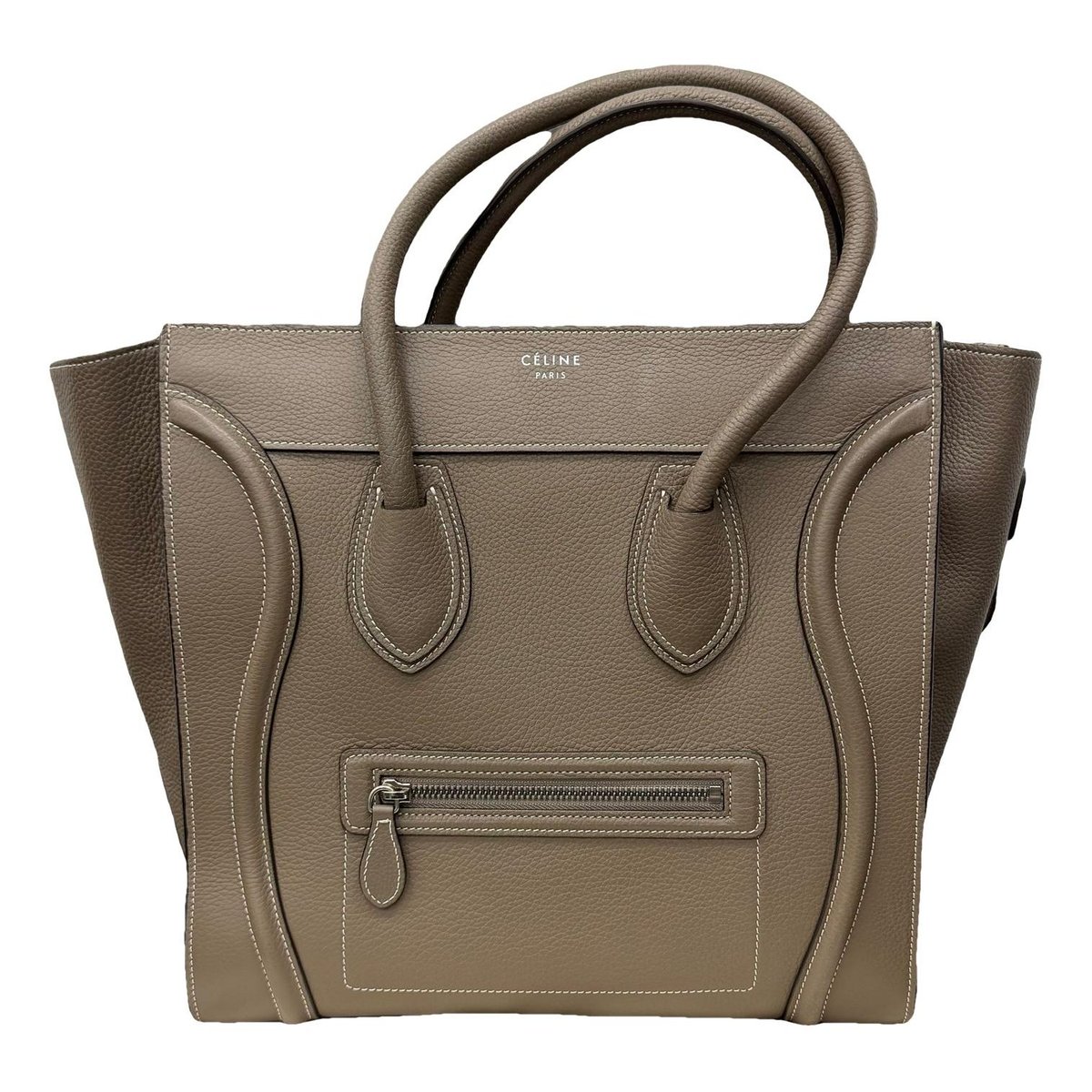 Luggage leather handbag