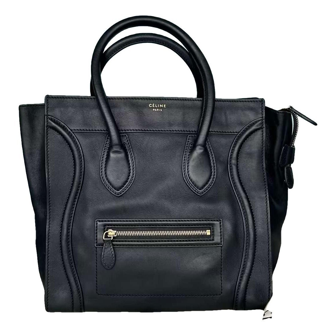 Luggage leather handbag