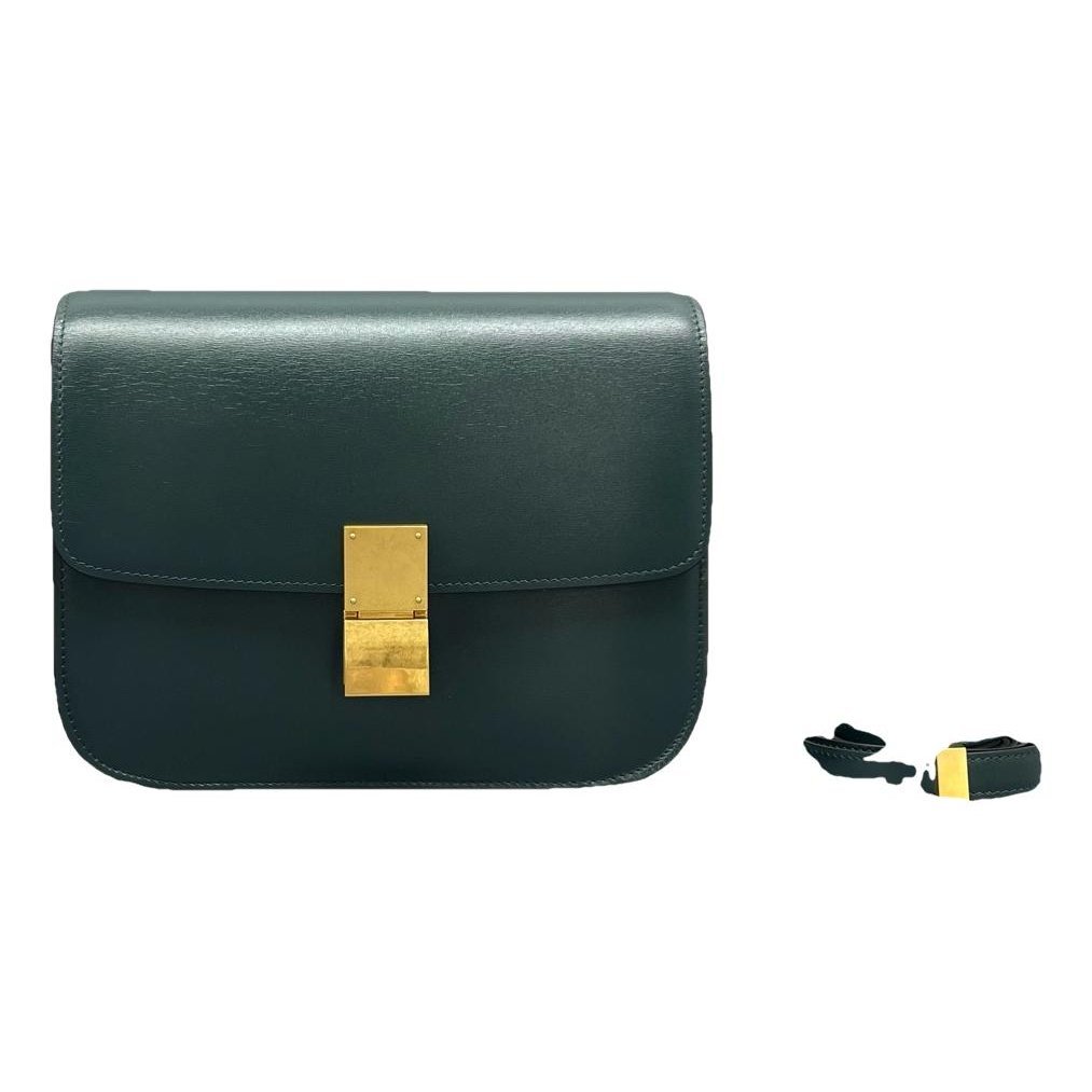 Classic leather handbag