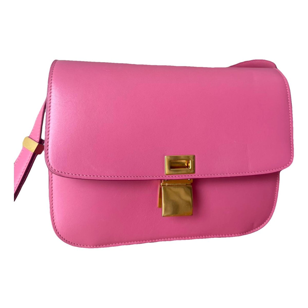 Classic leather crossbody bag