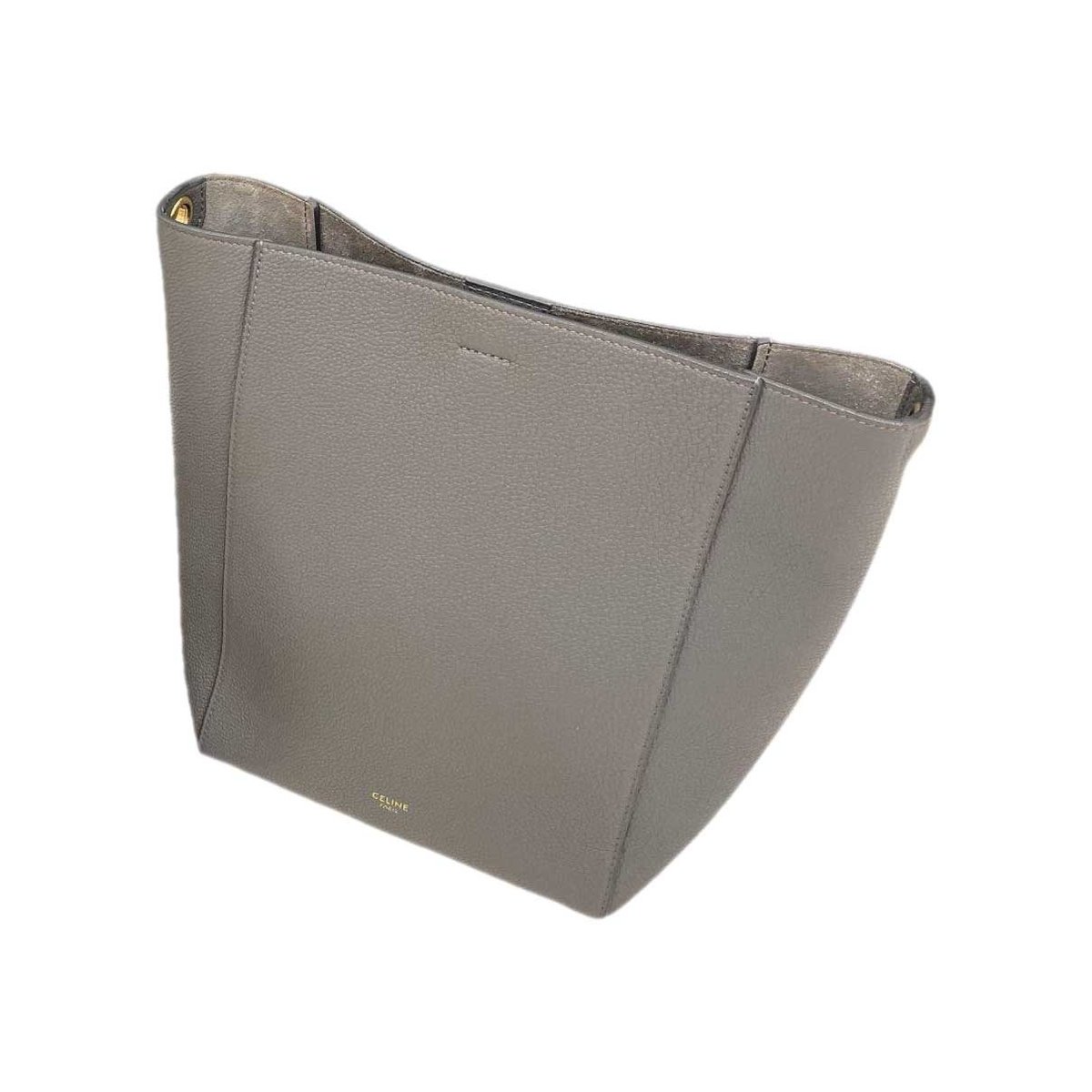 Seau Sangle leather handbag