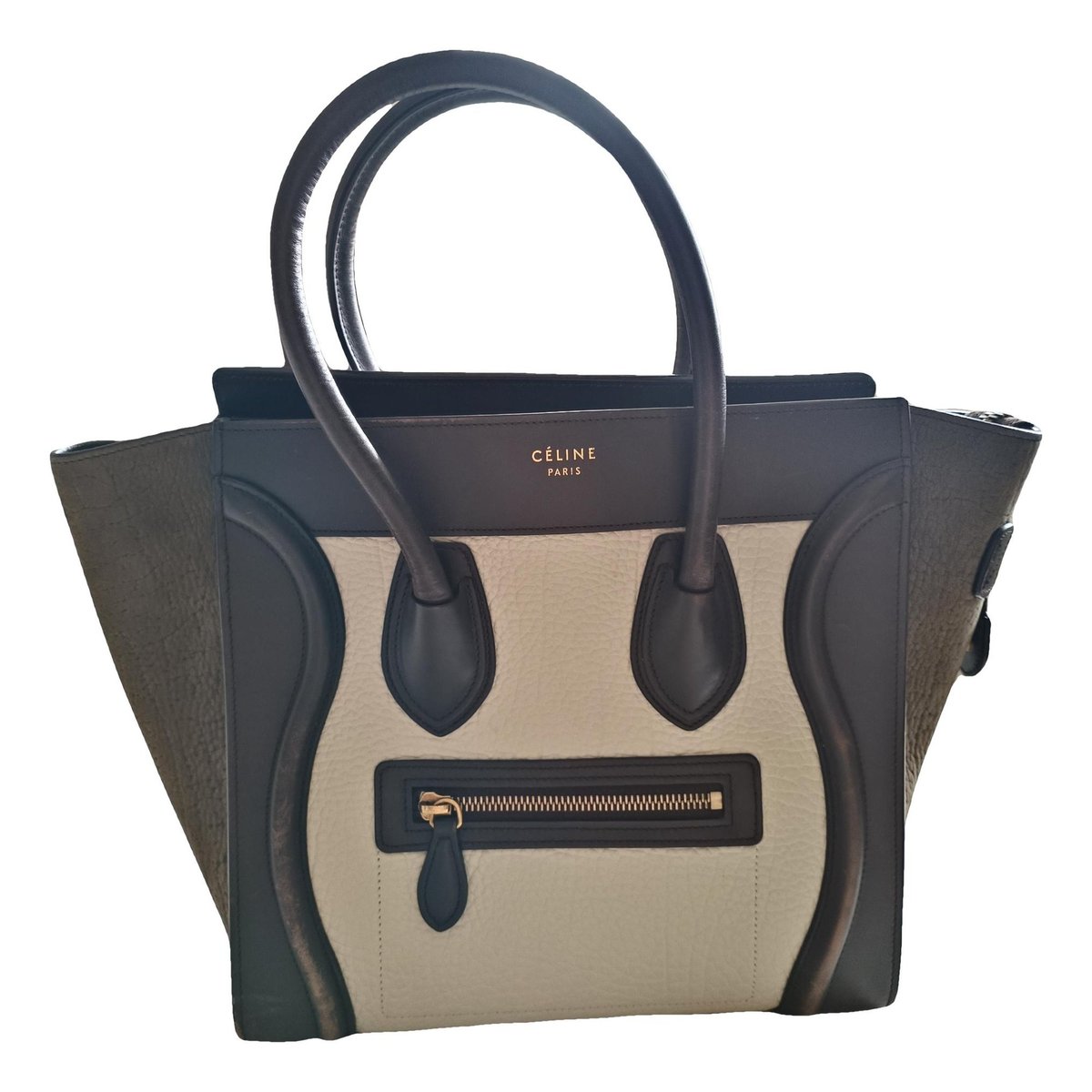Luggage leather handbag