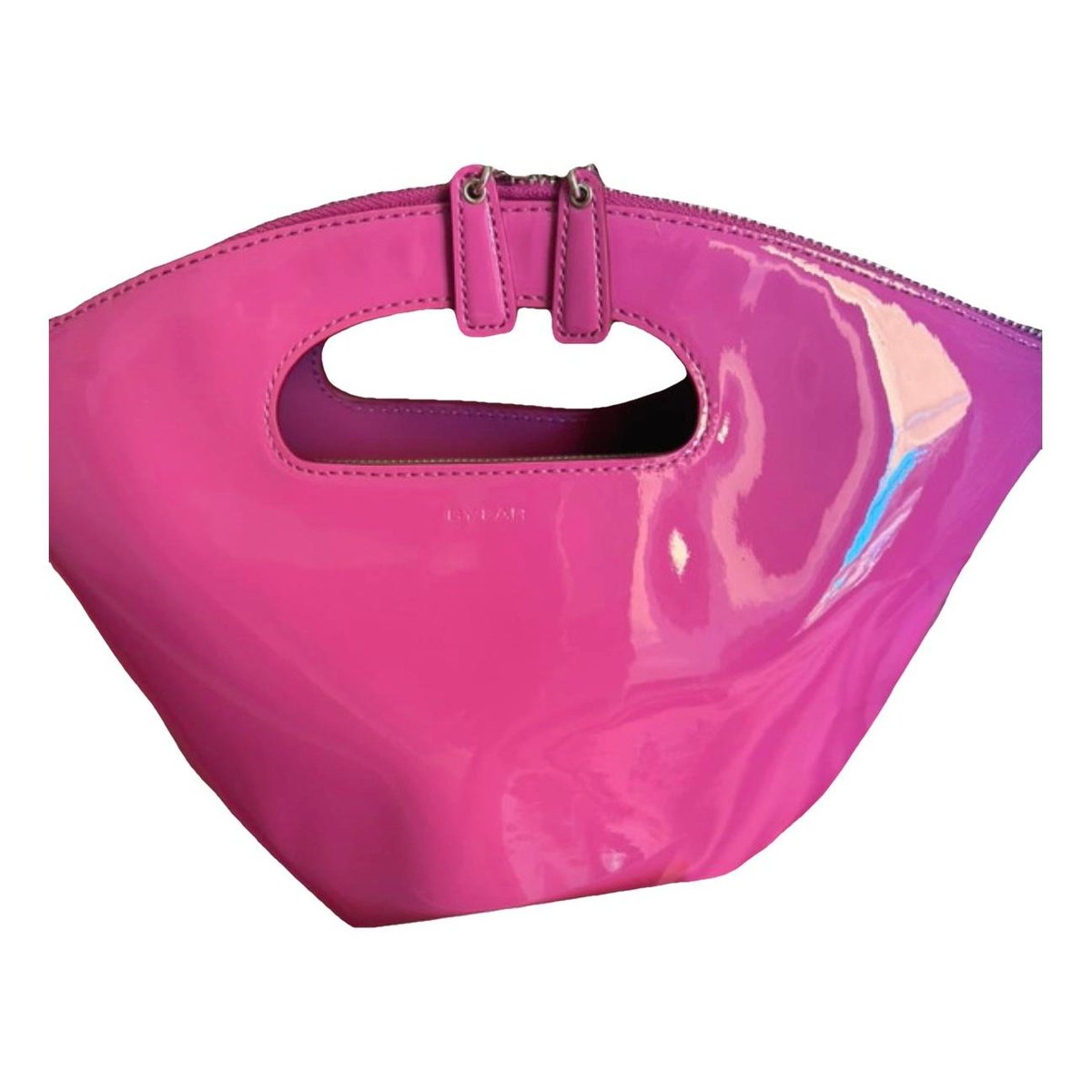Patent leather handbag