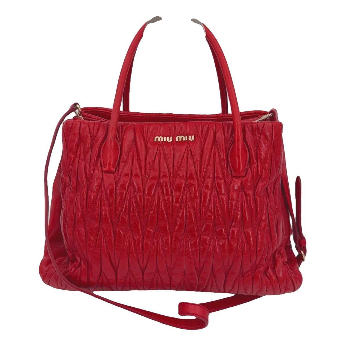 Matelassé leather crossbody bag