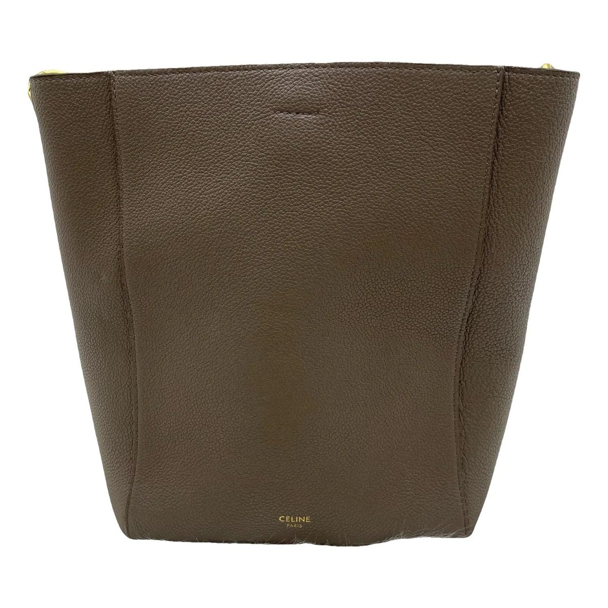 Seau Sangle leather handbag
