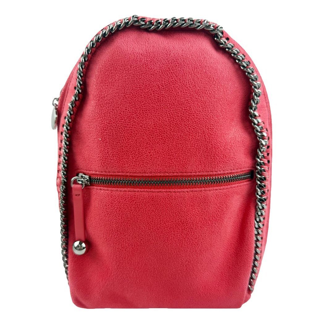 Falabella Go leather backpack