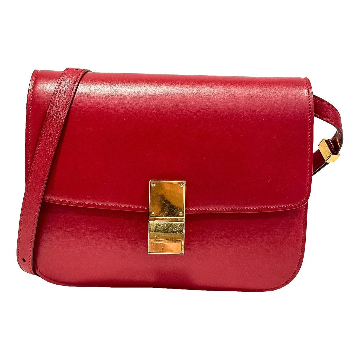 Classic leather handbag