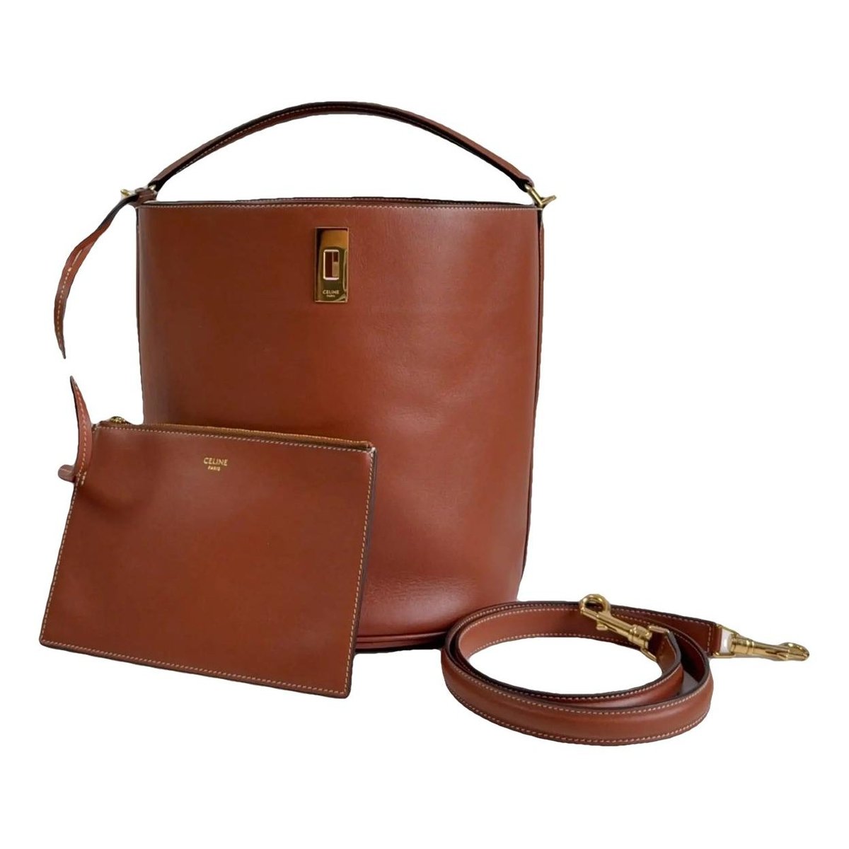 SEAU 16 leather crossbody bag