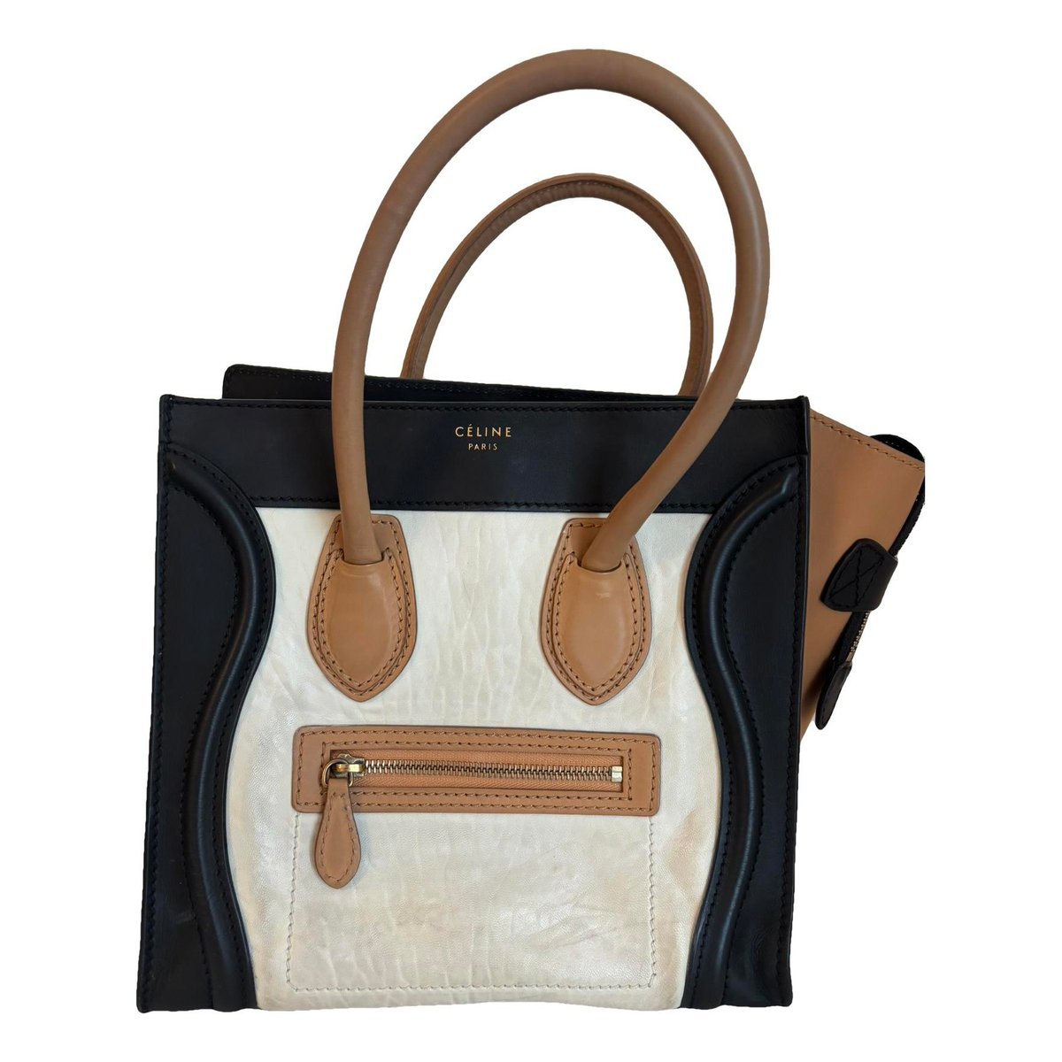 Luggage leather handbag