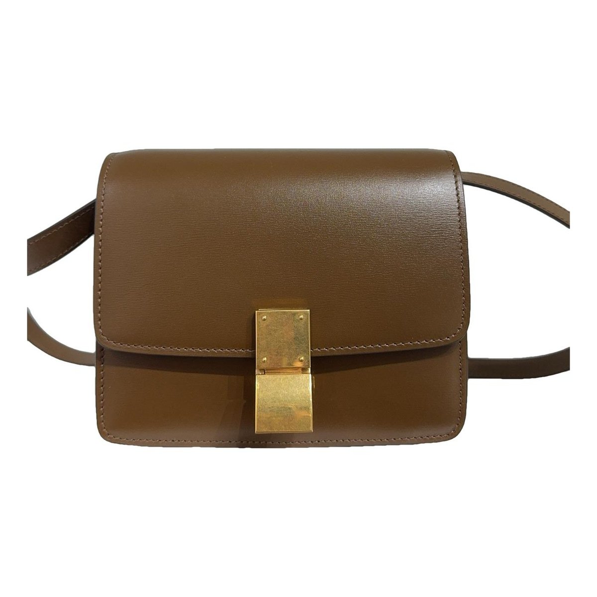 Classic leather crossbody bag