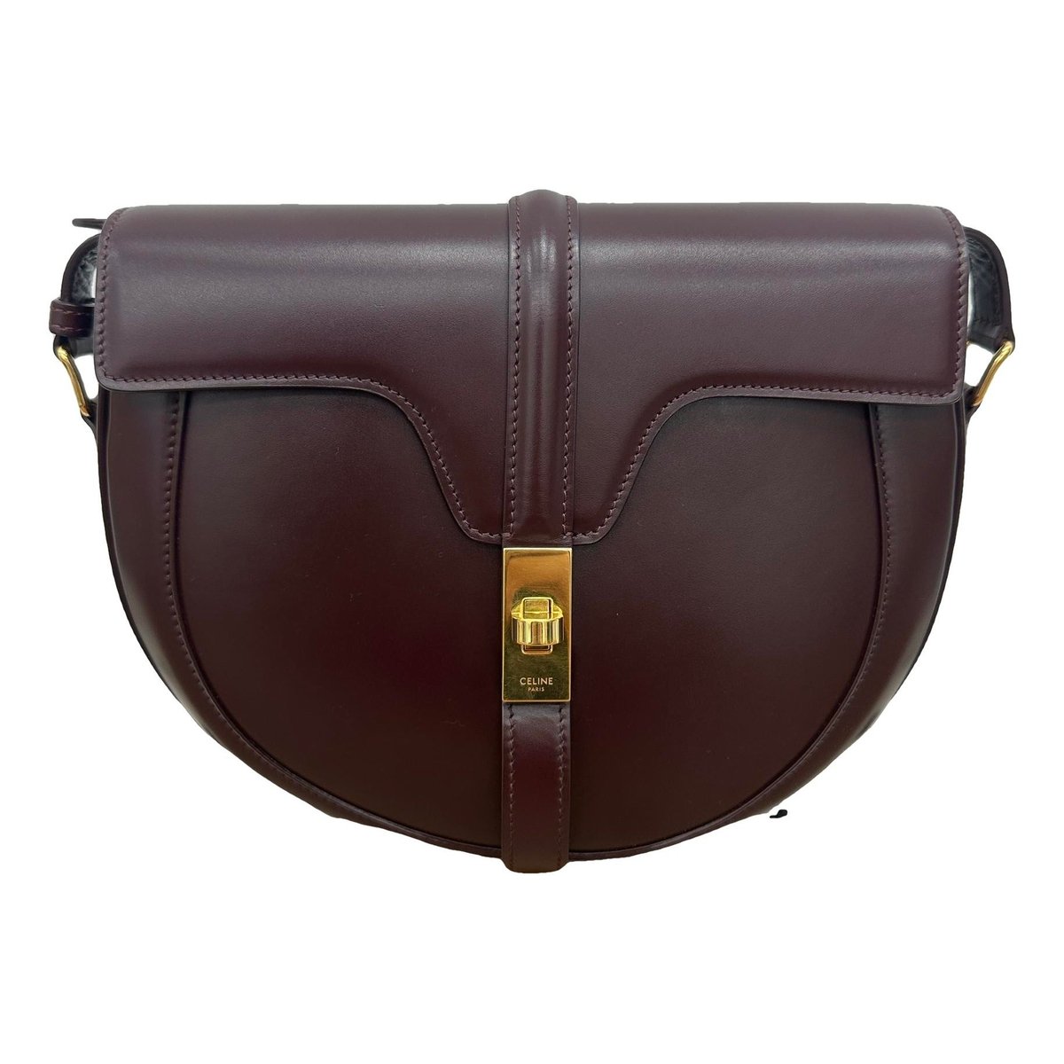 SAC 16 BESACE leather handbag