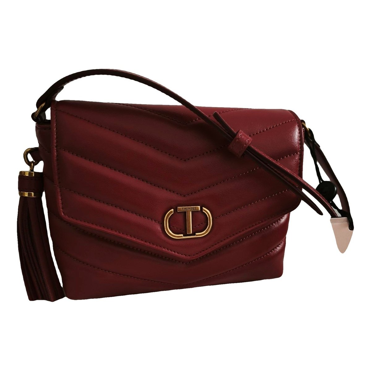 Leather crossbody bag