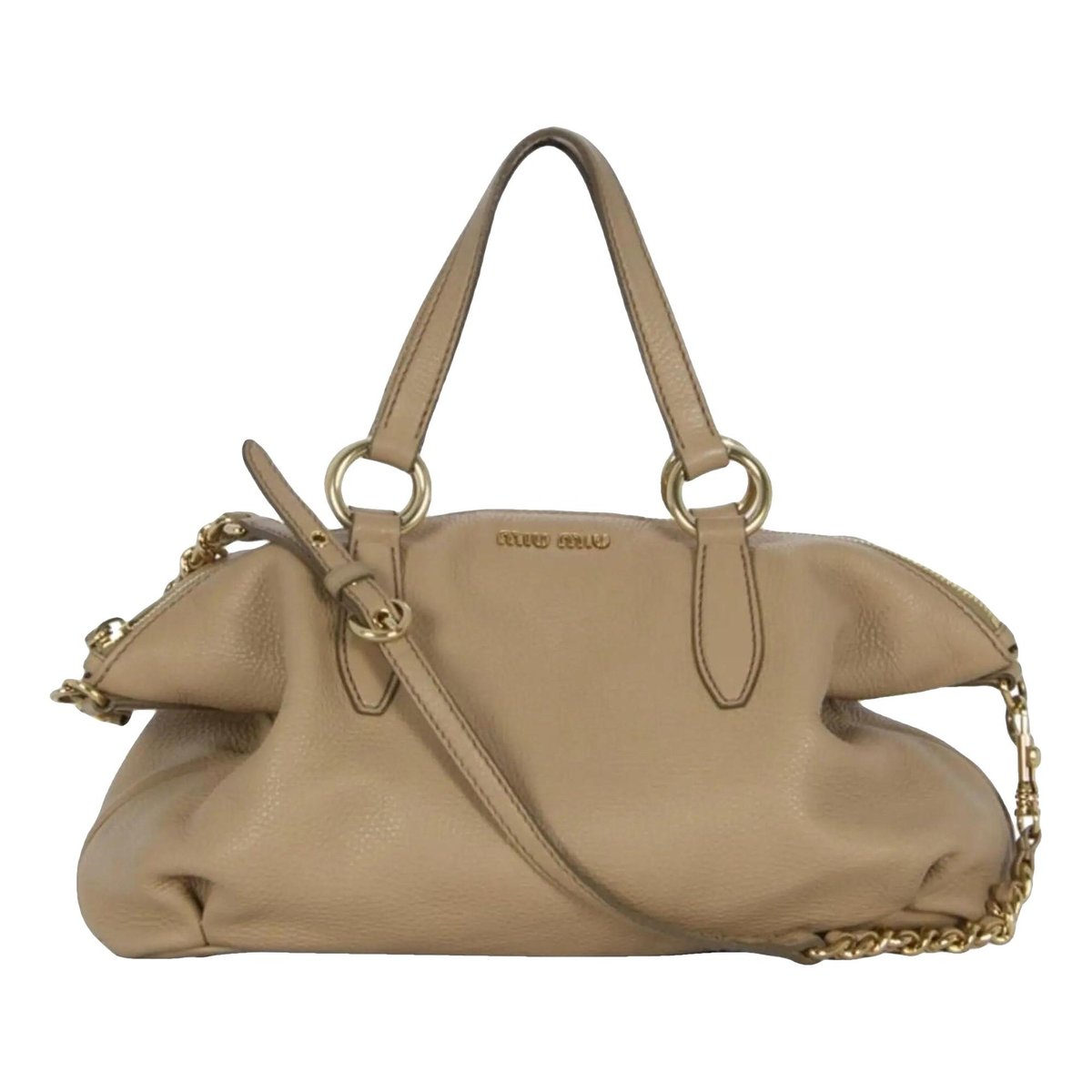Vitello leather handbag