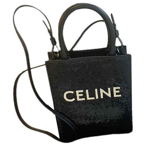 Cabas leather handbag