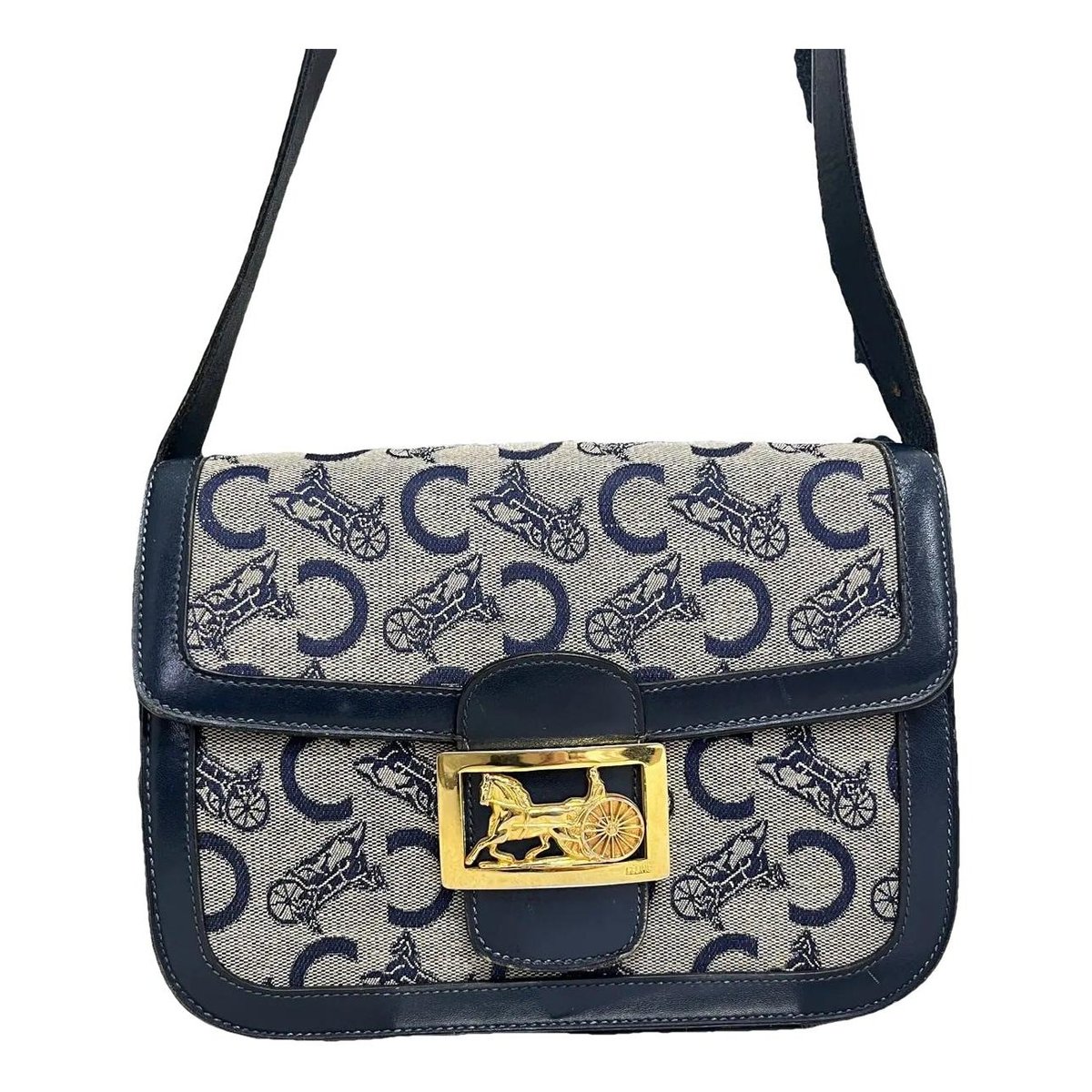 Triomphe Maillon Chain cloth handbag