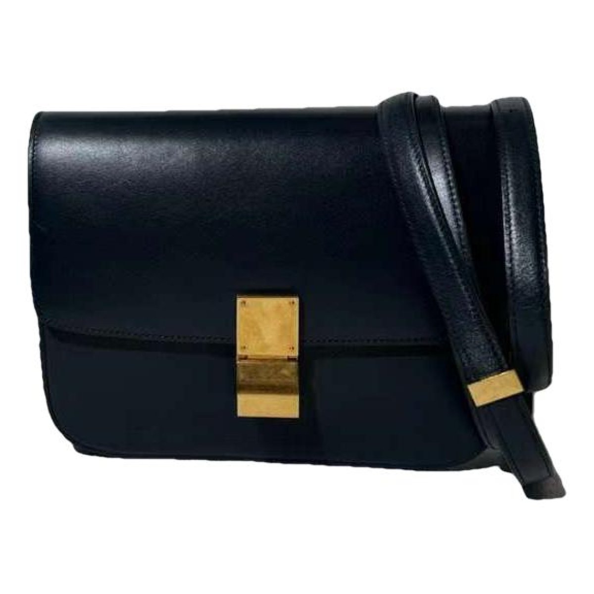 Classic leather crossbody bag