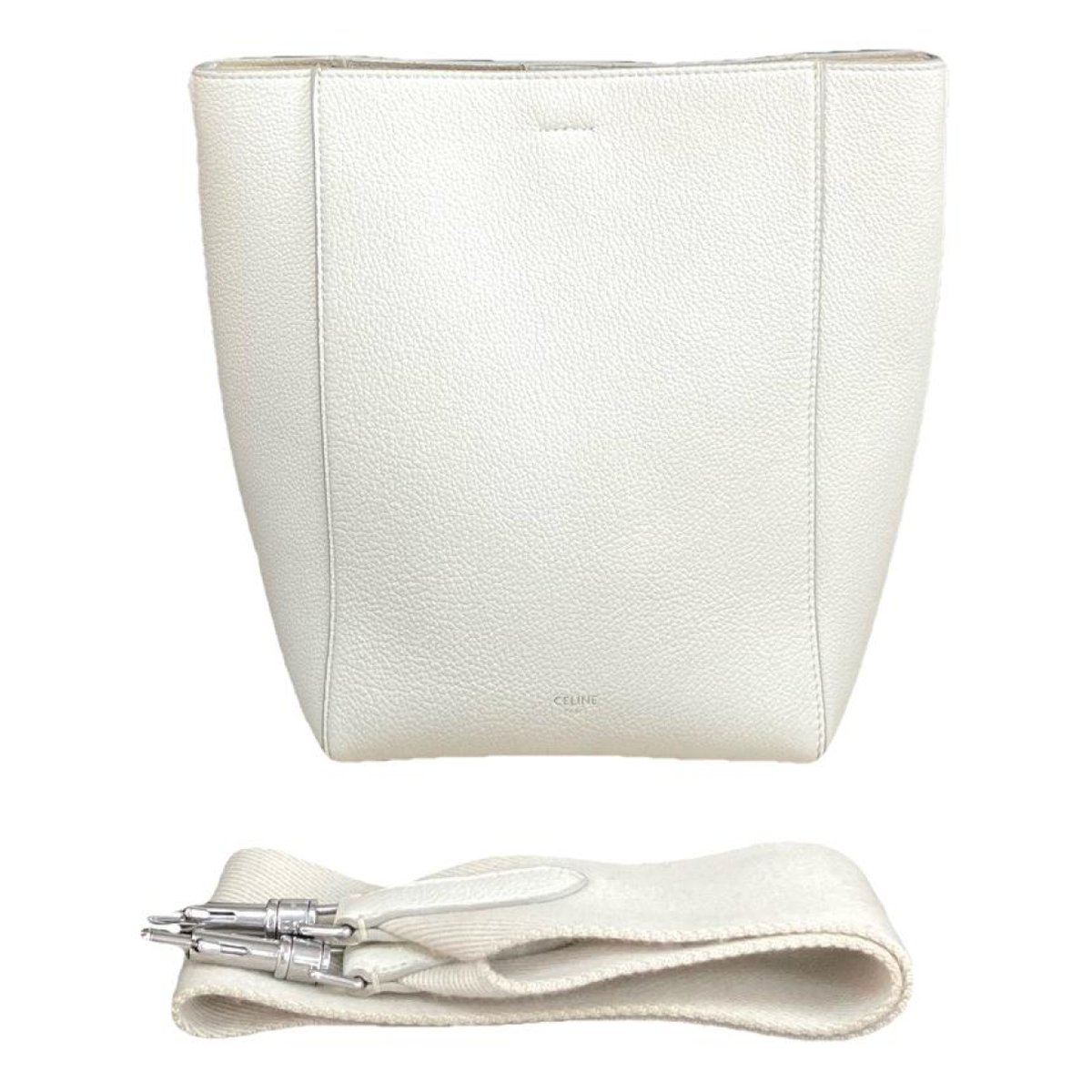 Seau Sangle leather tote