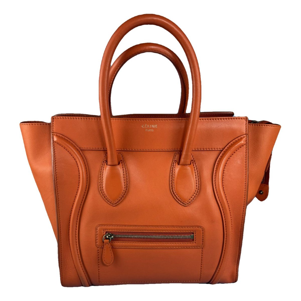 Luggage leather handbag