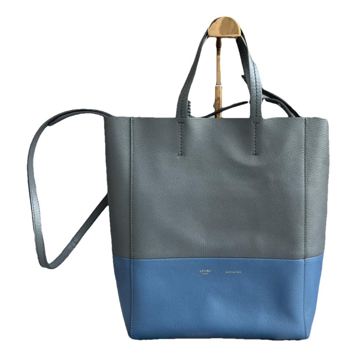Cabas PM leather handbag