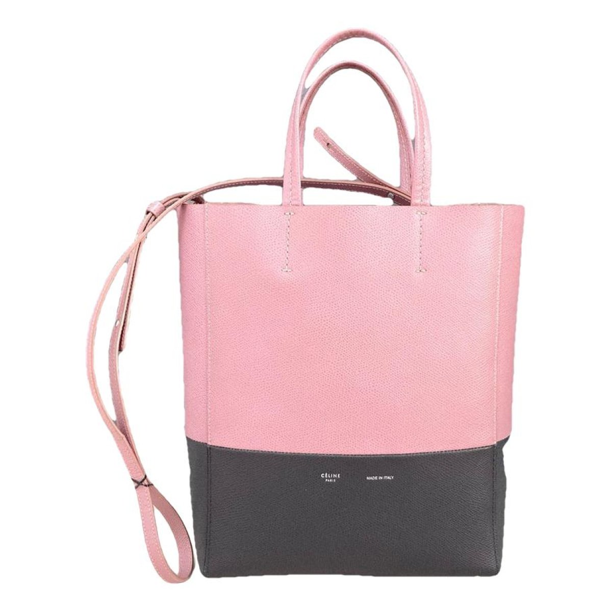 Cabas PM leather handbag