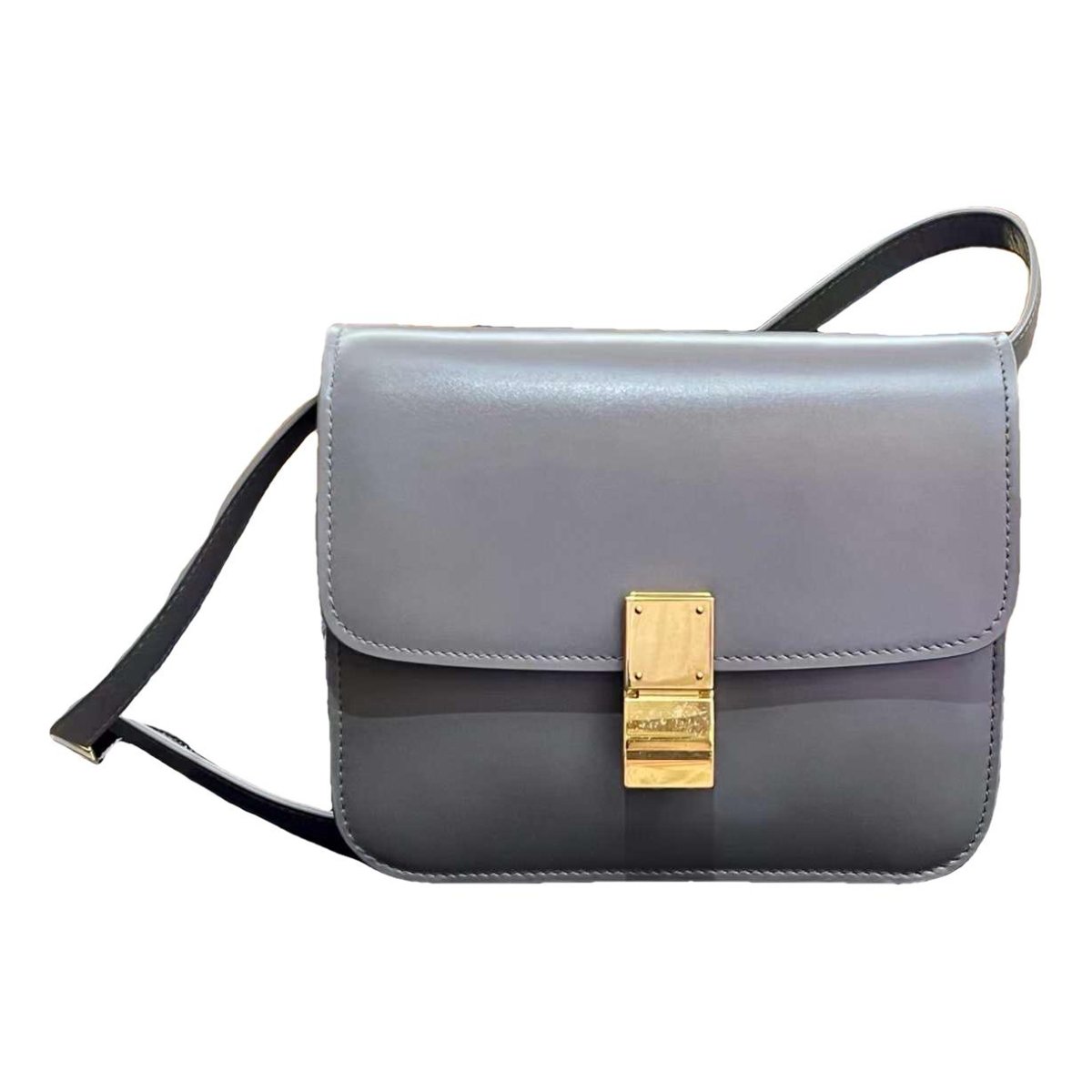 Classic leather crossbody bag