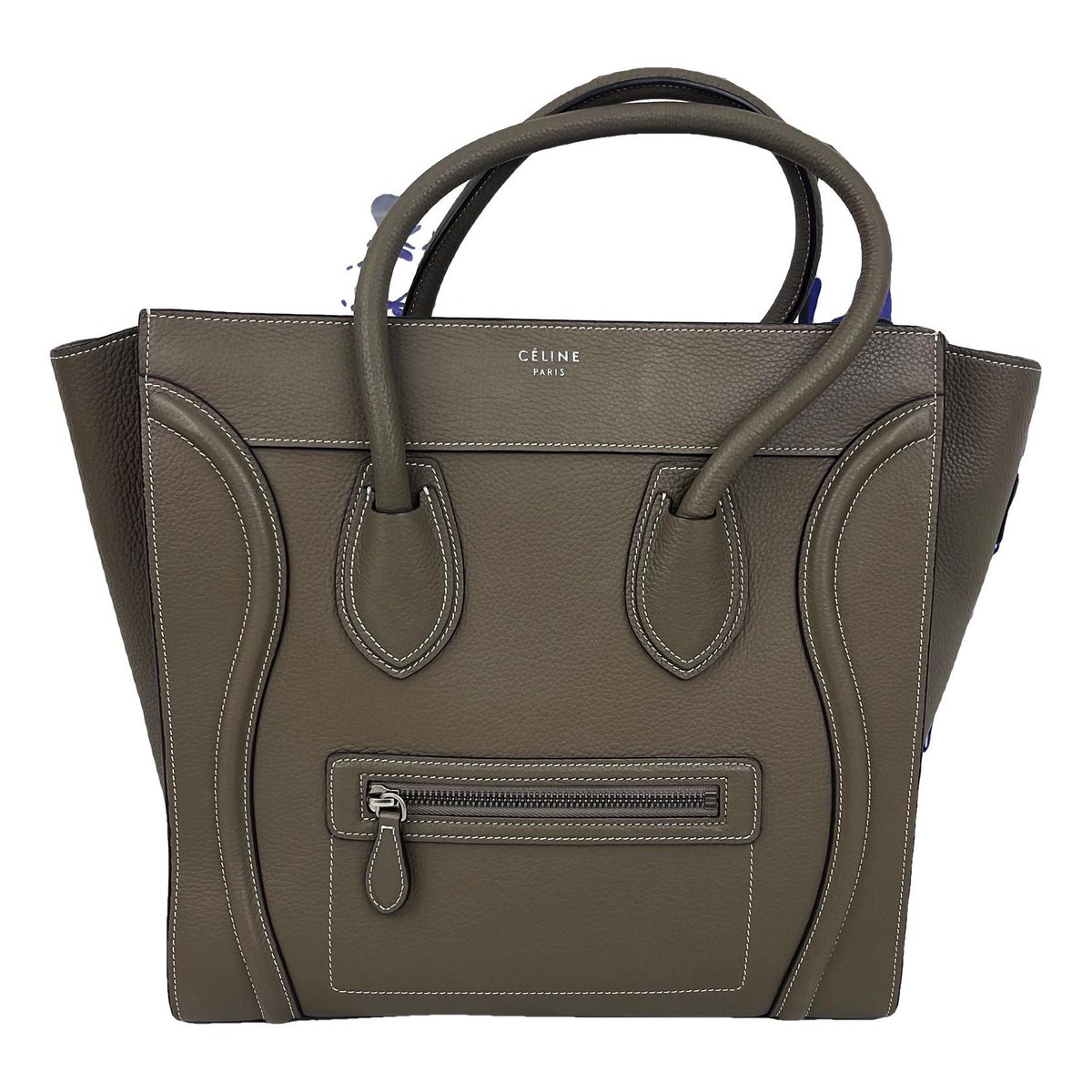 Luggage leather handbag