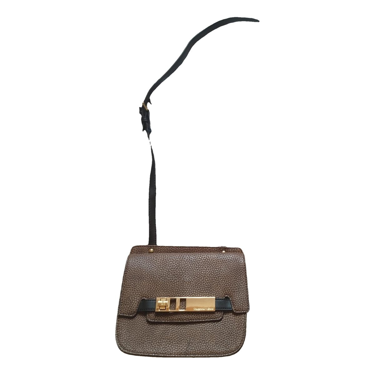 Vegan leather clutch bag