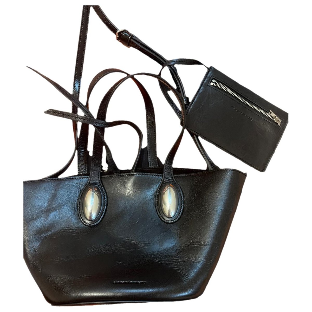 Leather satchel