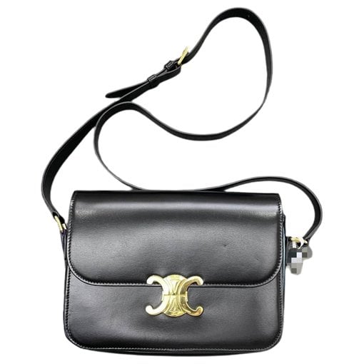 Triomphe leather handbag