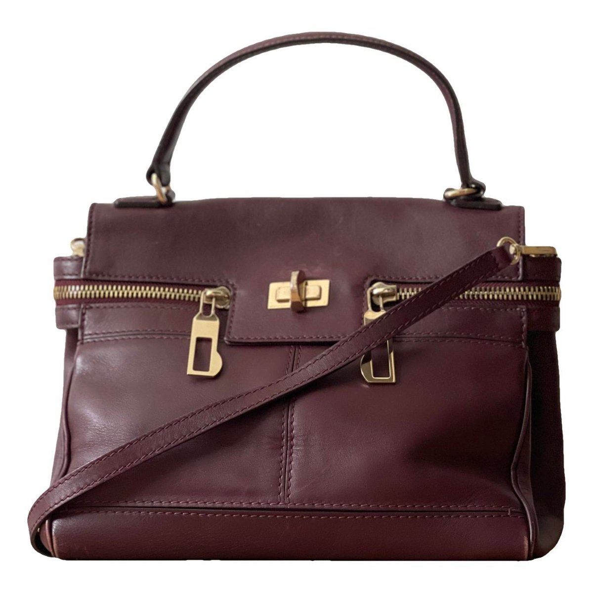 Leather crossbody bag