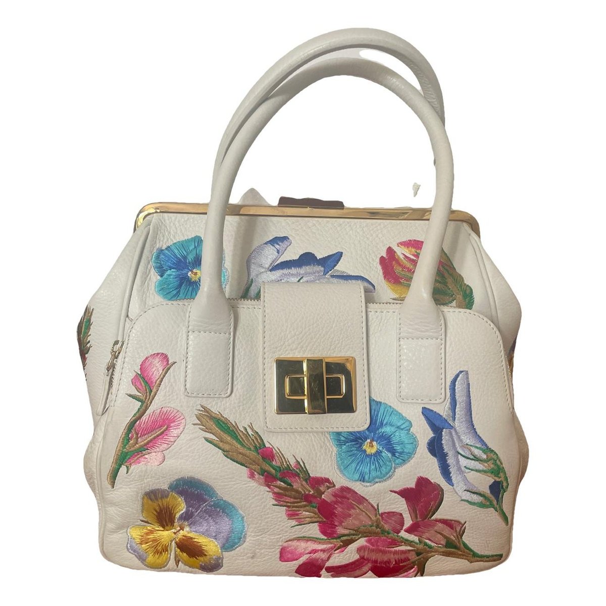Leather handbag