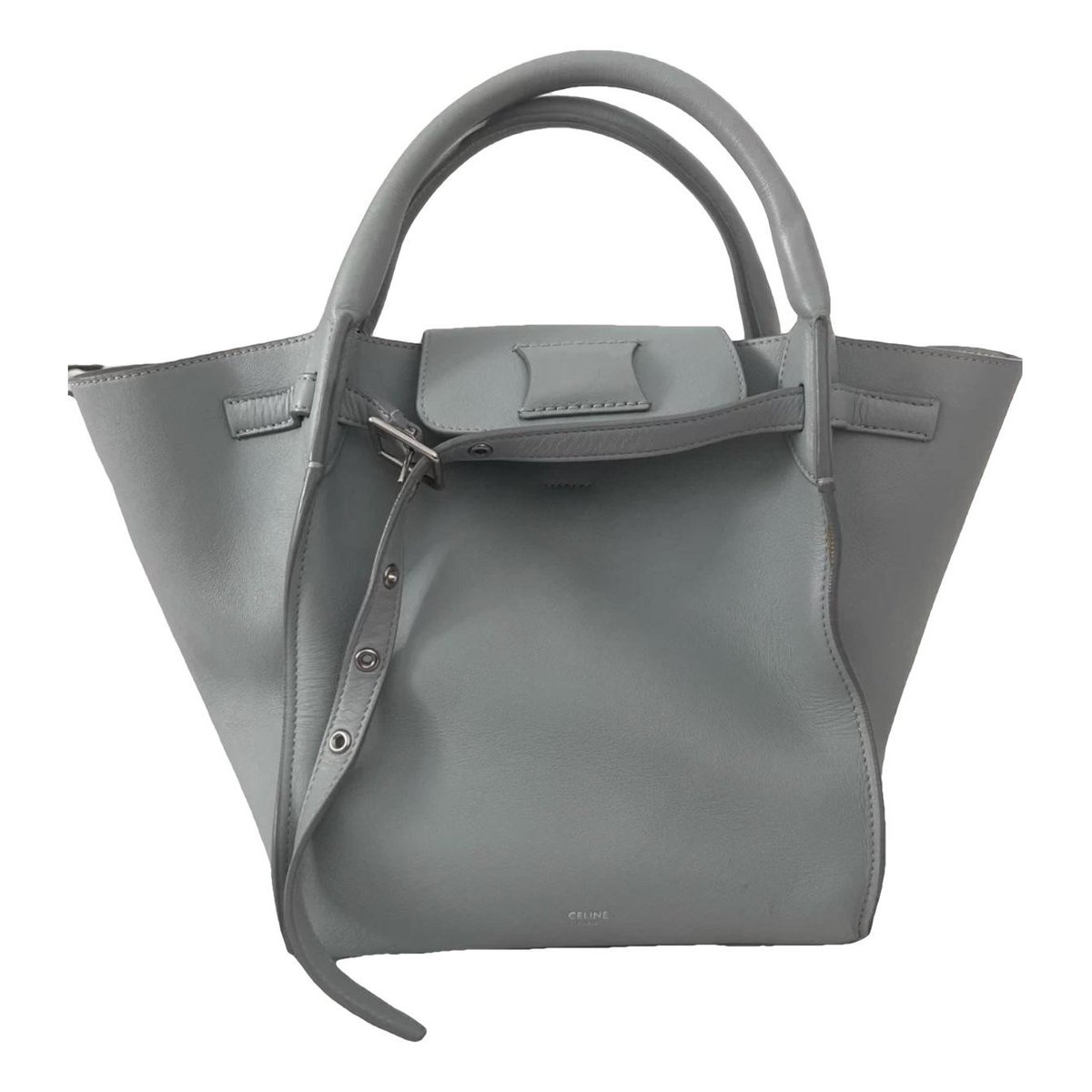 Big Bag leather handbag