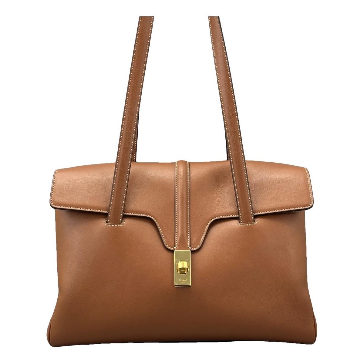 Sac 16 leather handbag
