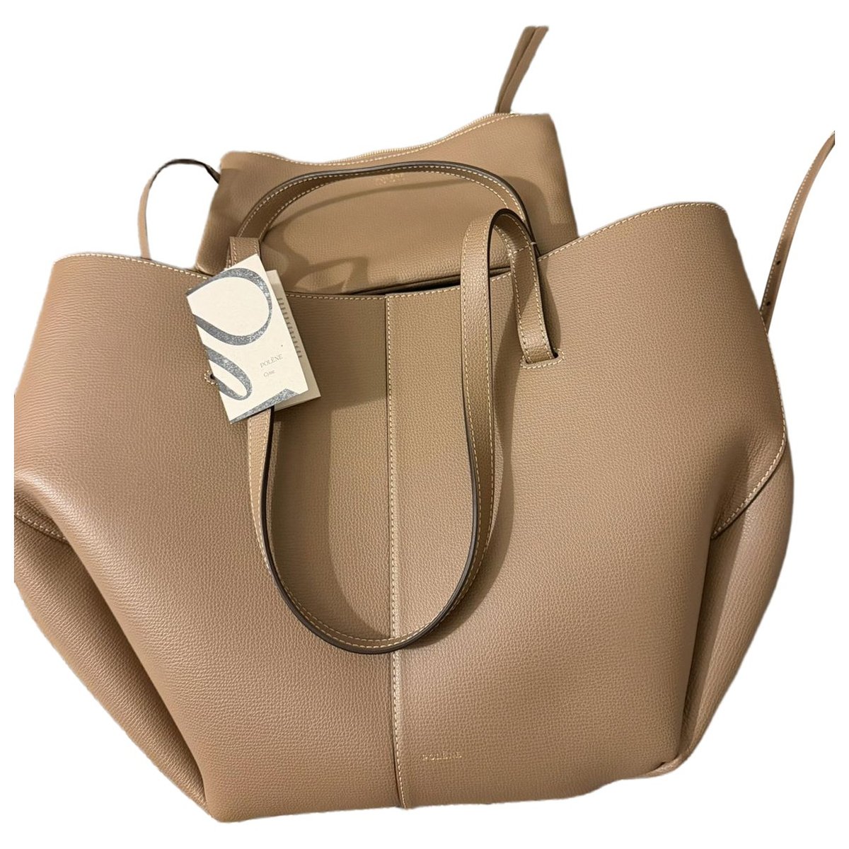 Leather handbag