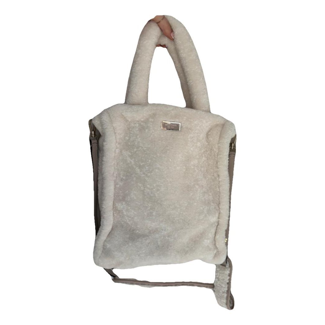 Faux fur handbag