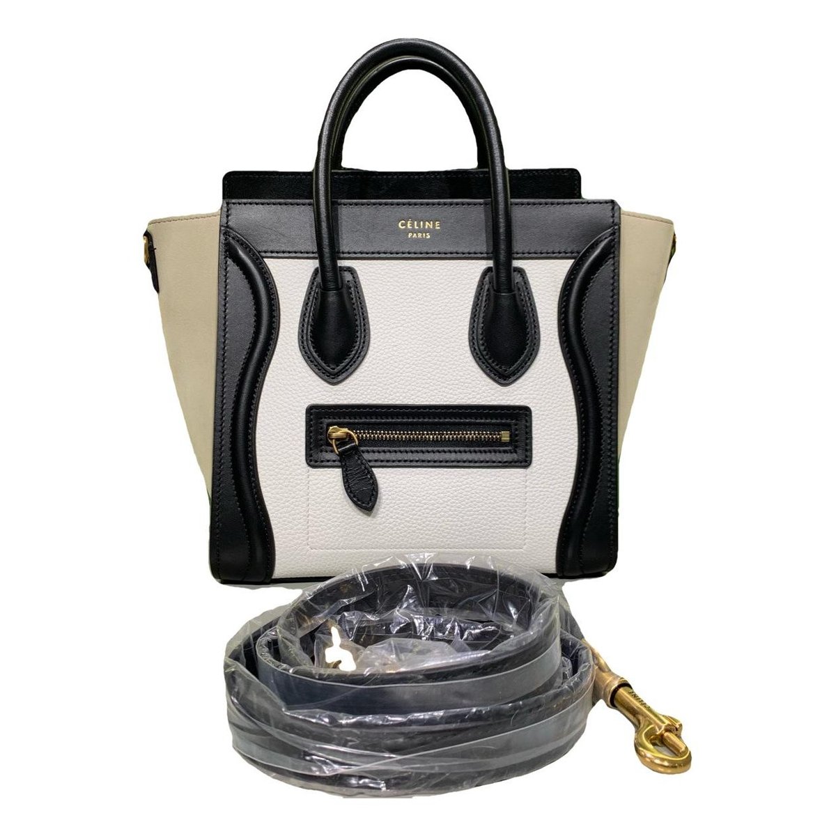 Luggage leather handbag