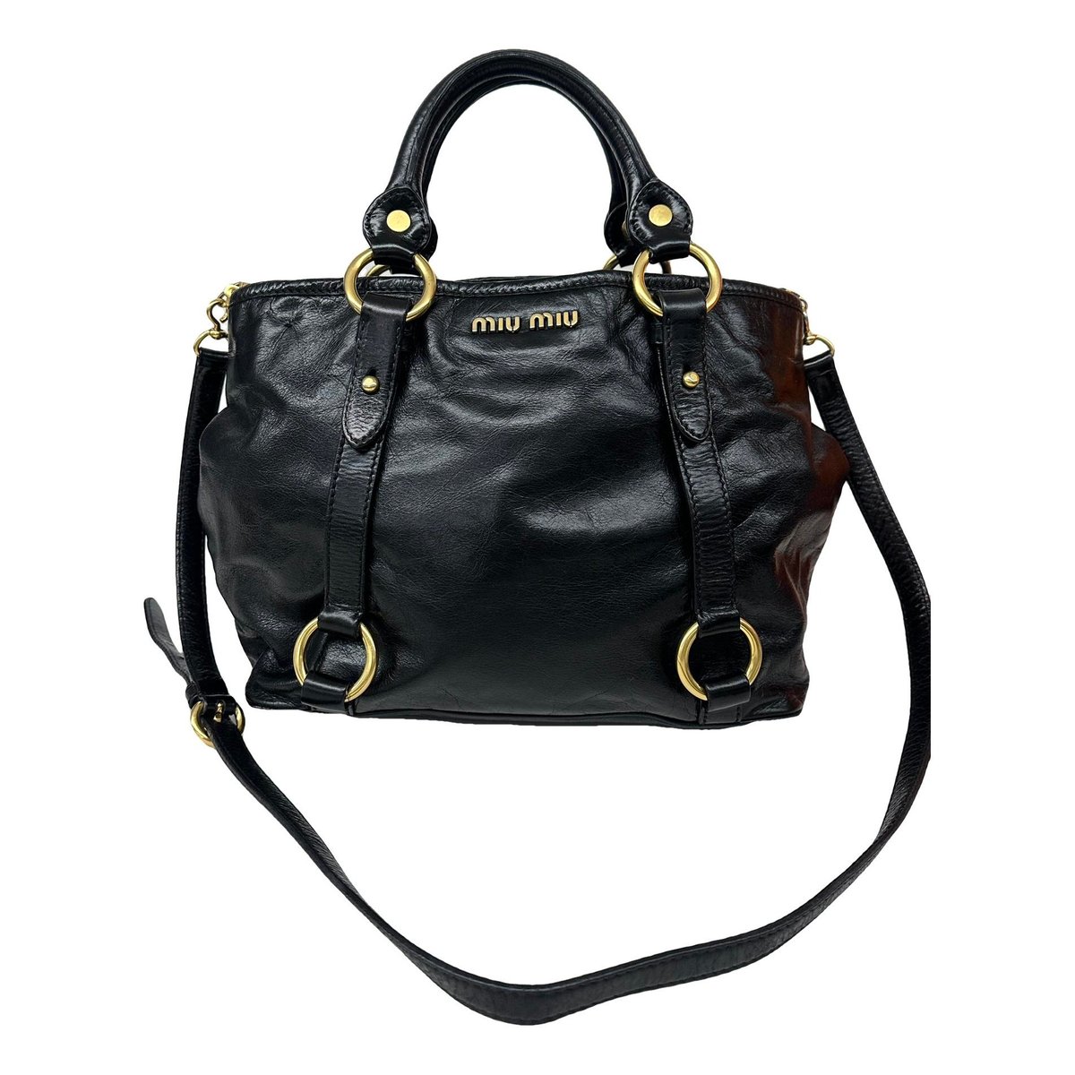 Vitello leather handbag