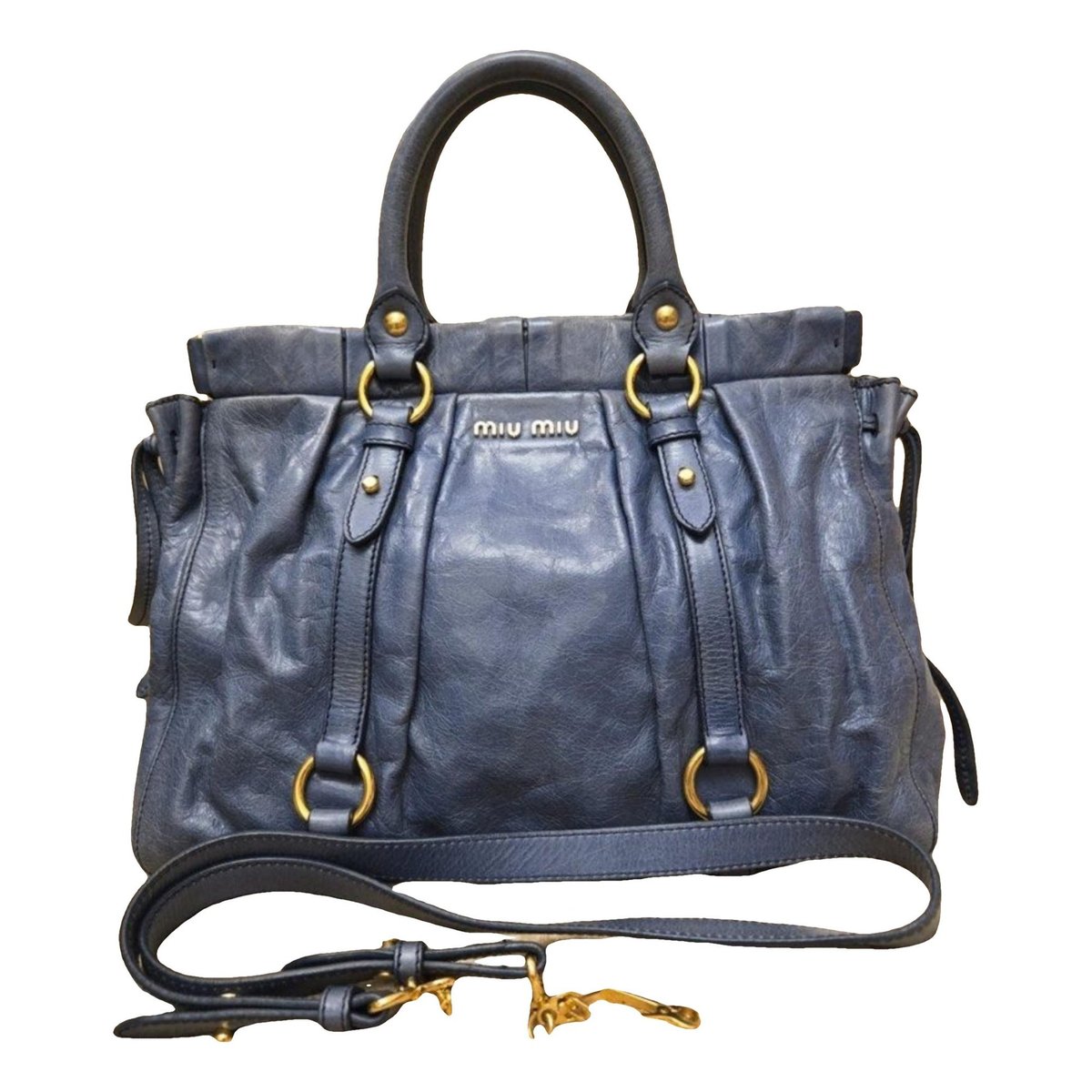 Vitello leather handbag