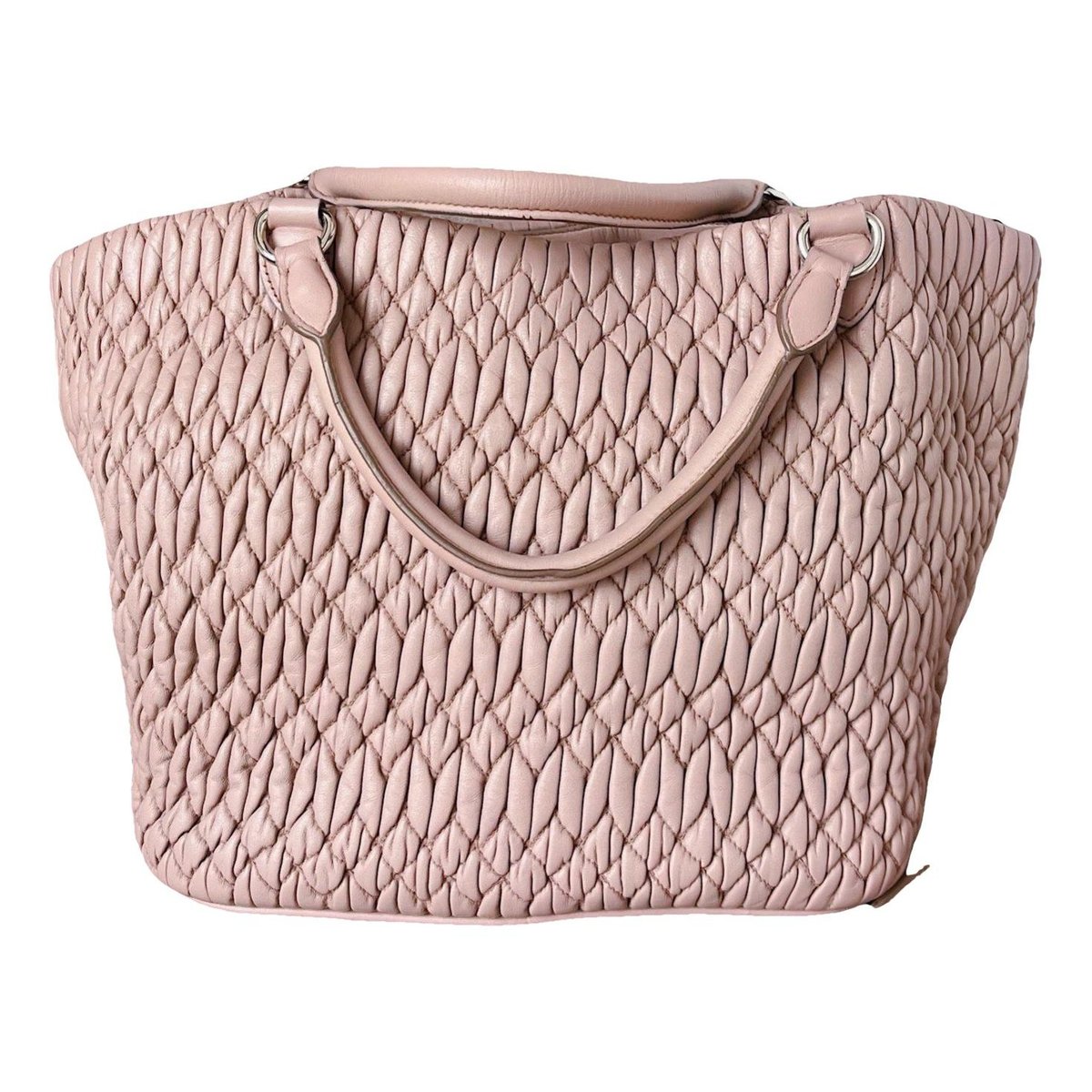 Miu Wander leather handbag