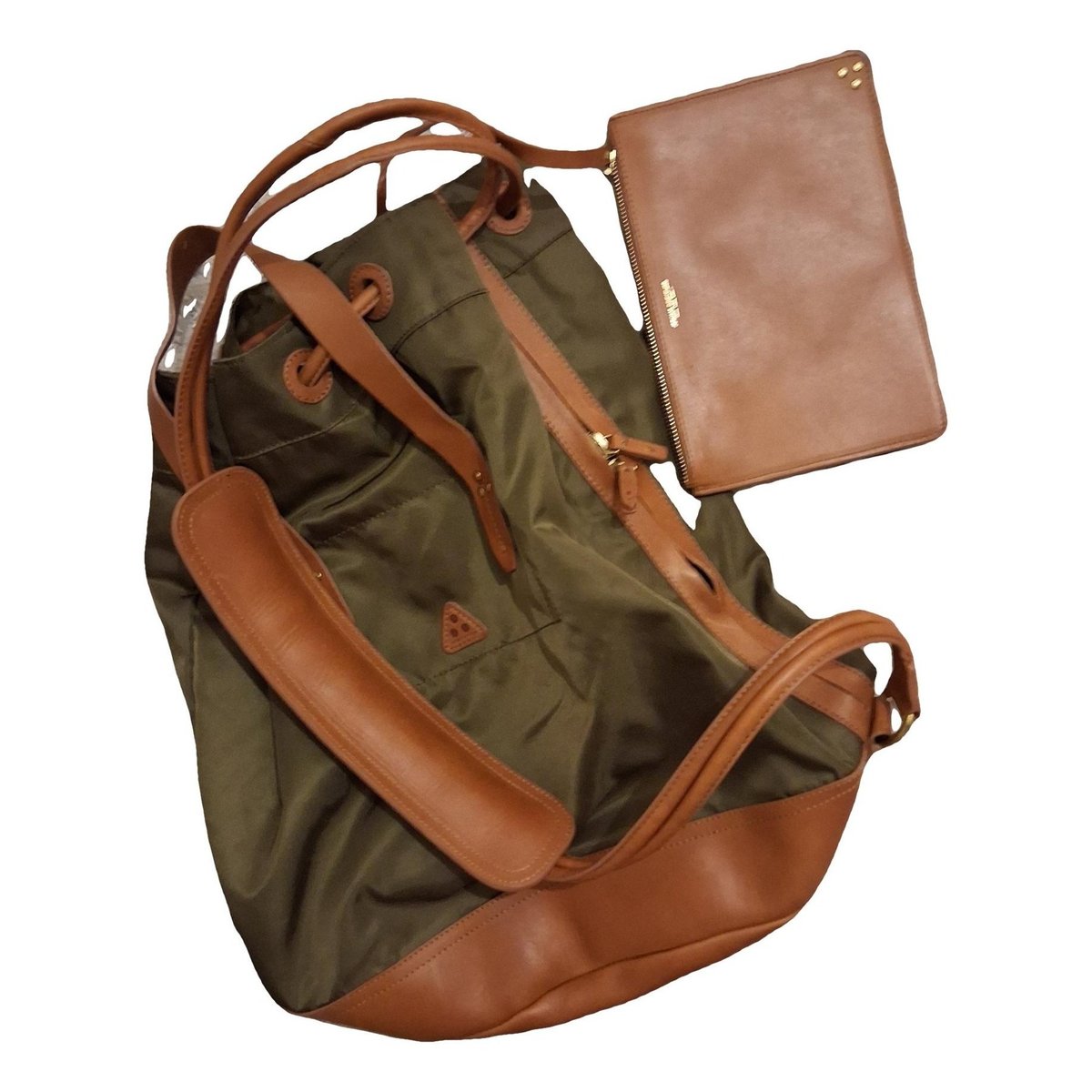Leather vanity case