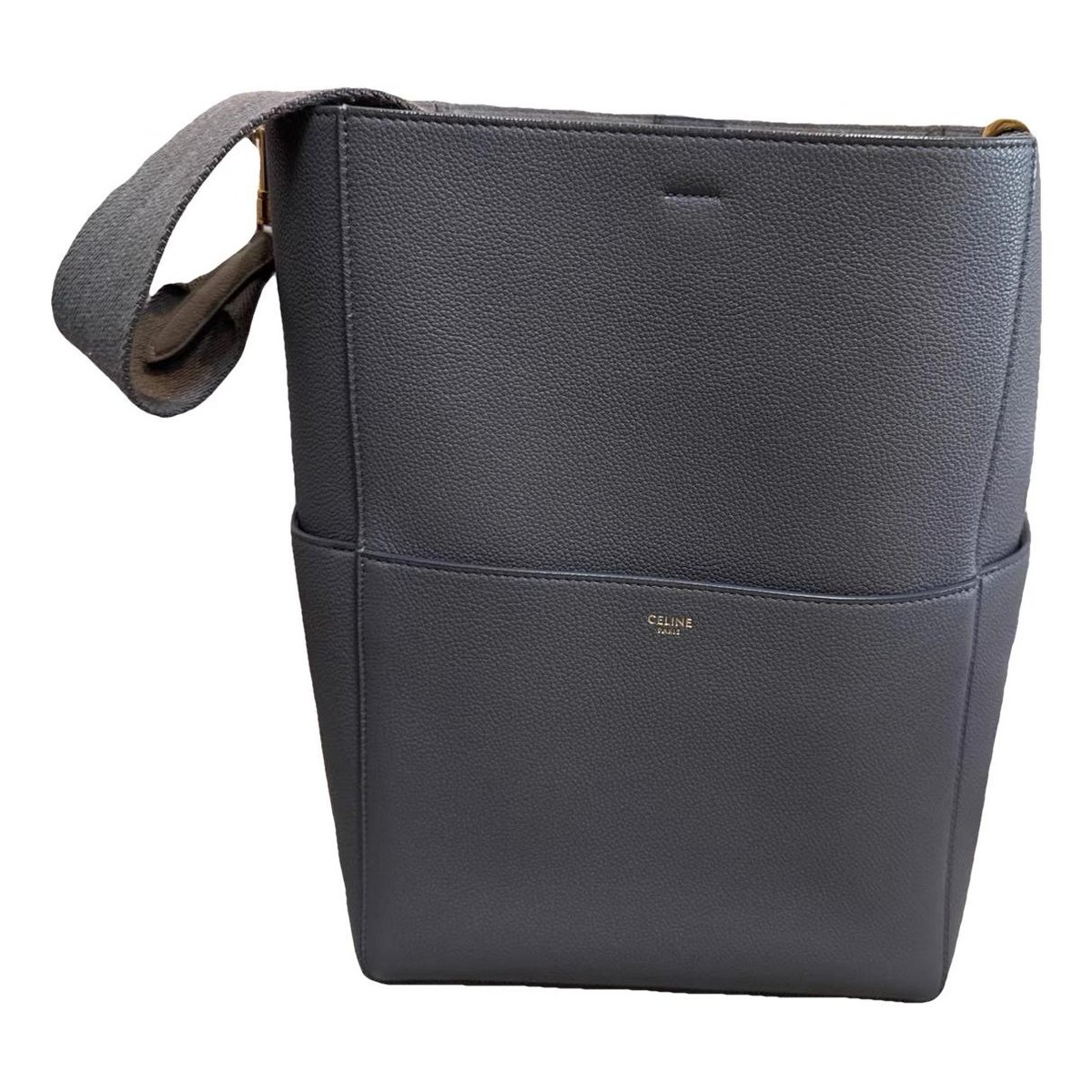 Seau Sangle leather tote