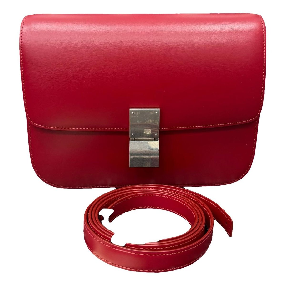 Classic leather handbag