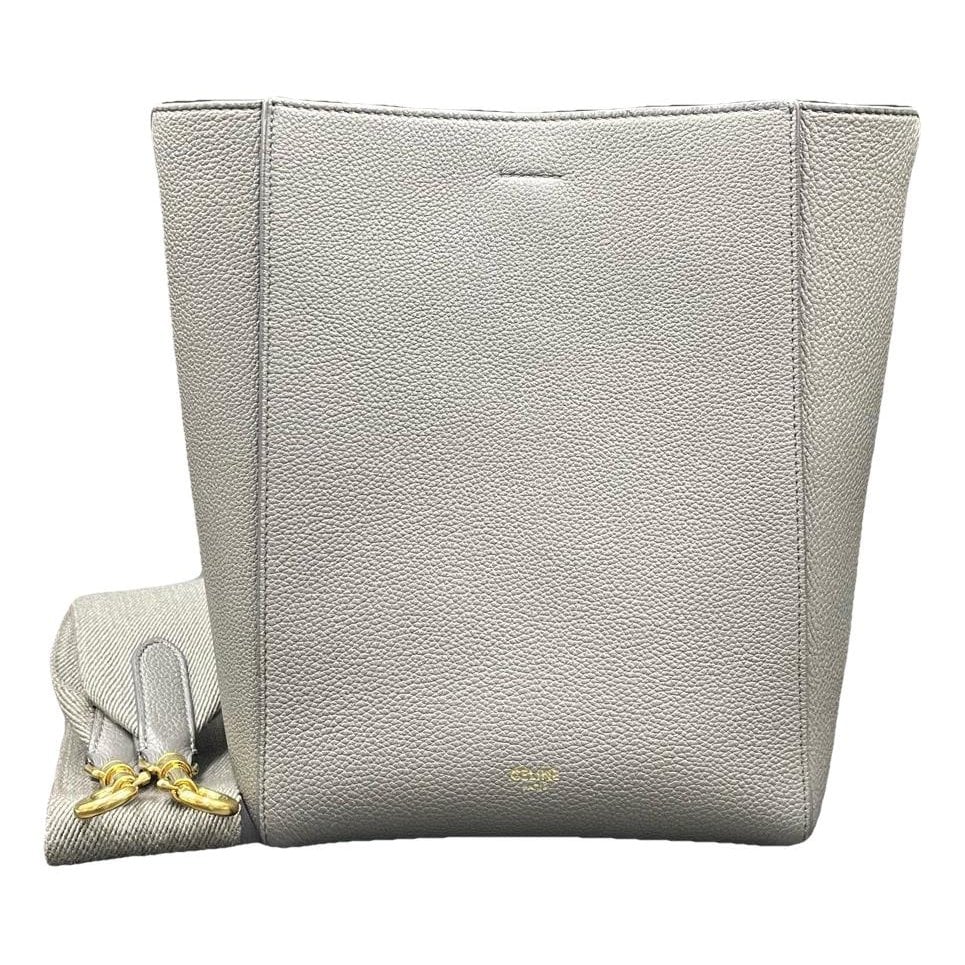 Seau Sangle leather handbag