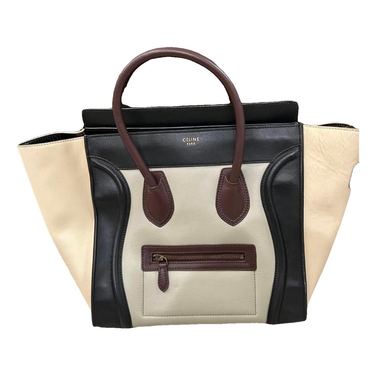 Luggage leather handbag