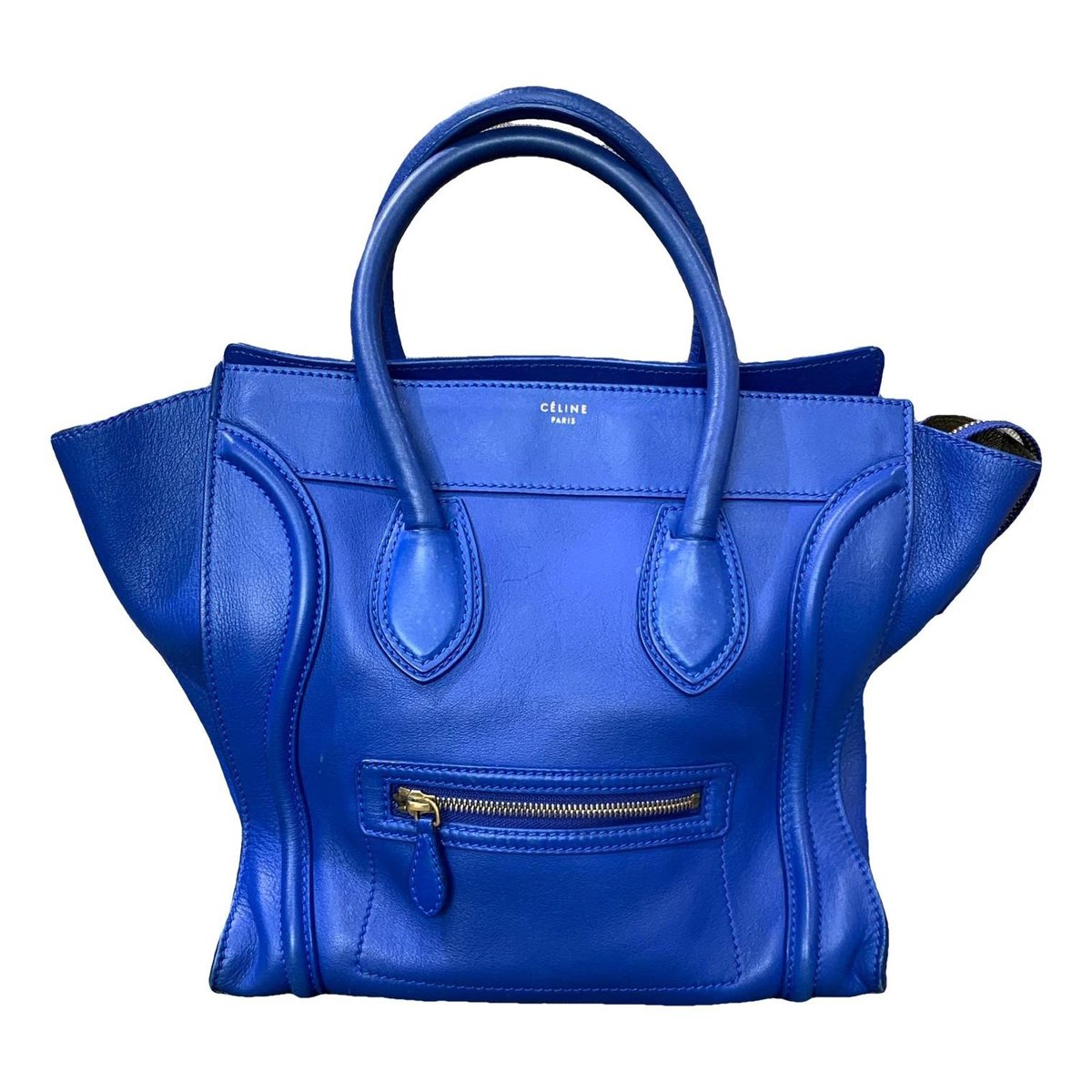 Luggage leather handbag