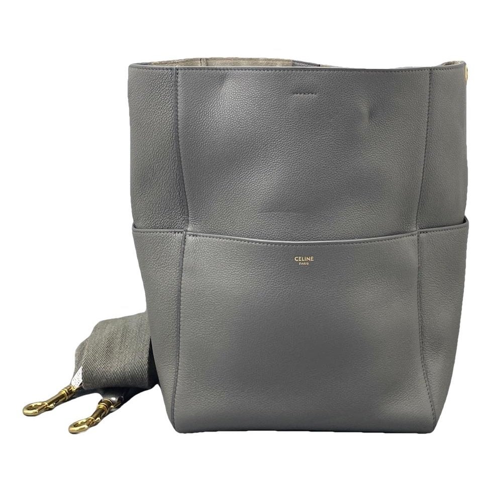 Seau Sangle leather tote