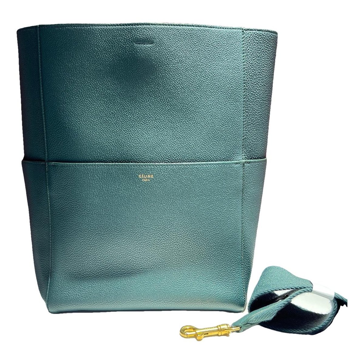 Seau Sangle leather tote