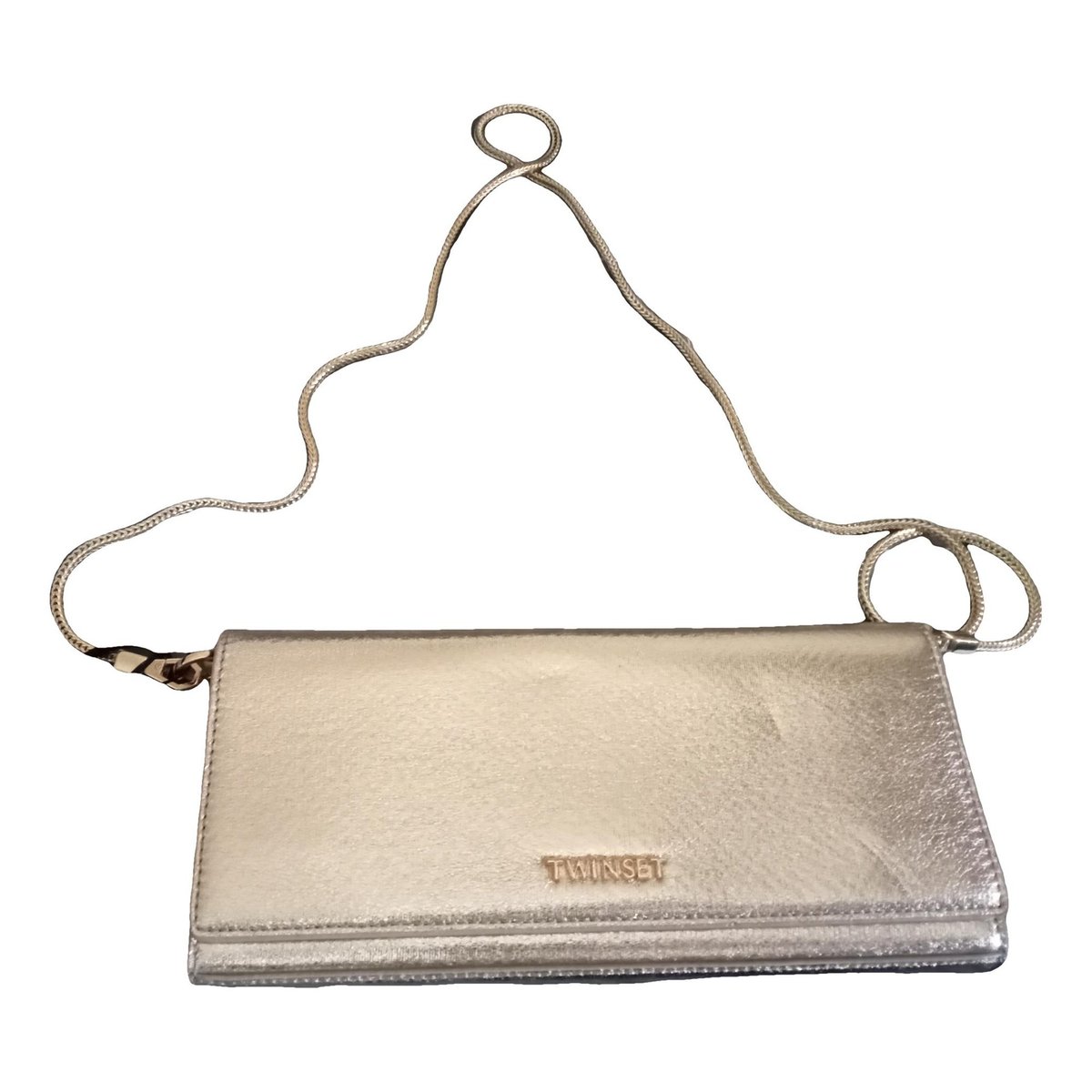 Vegan leather clutch bag