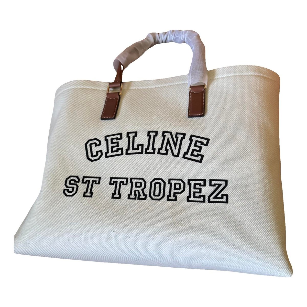 Cabas Horizotal cloth tote